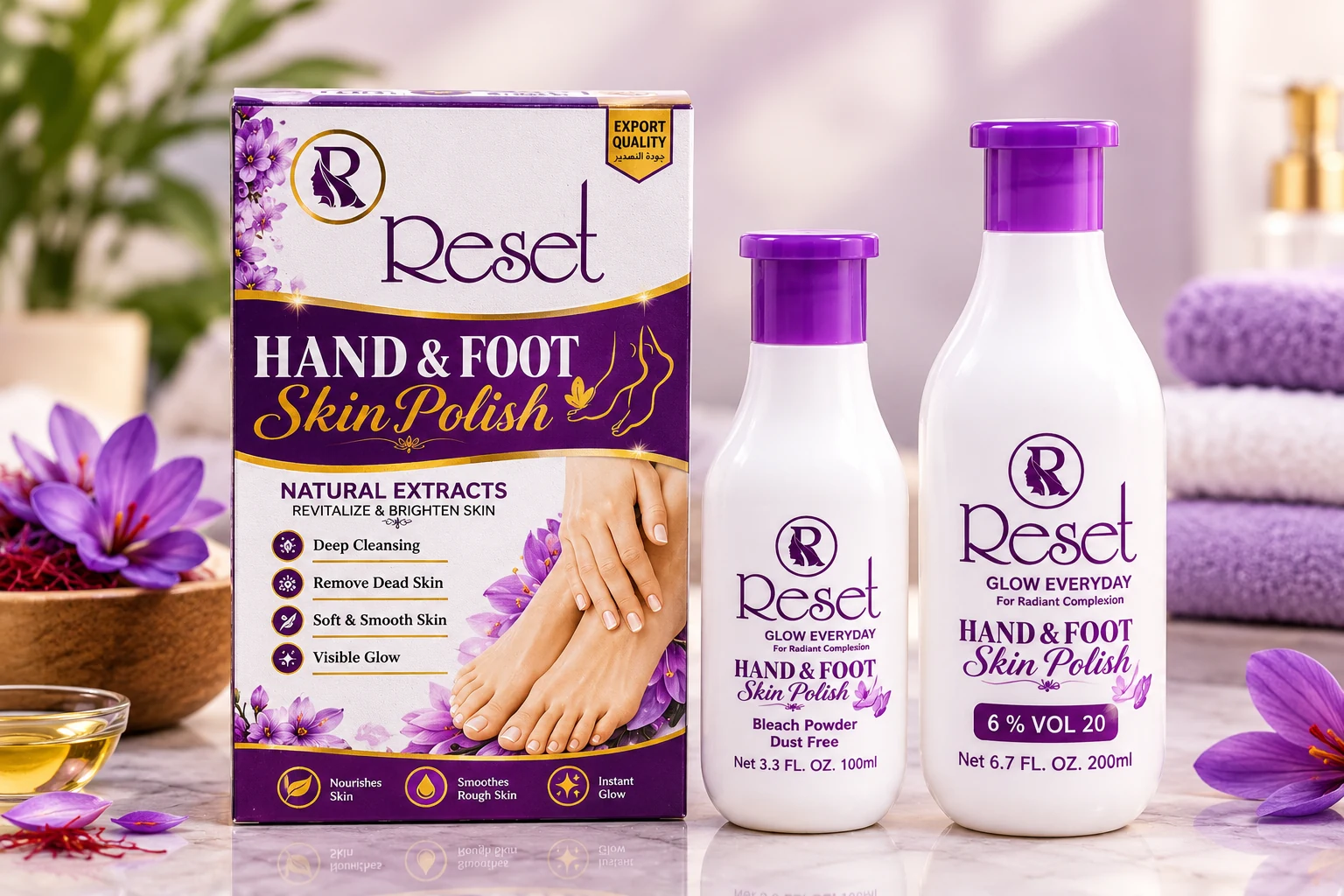 Reset Hand and Foot Polish