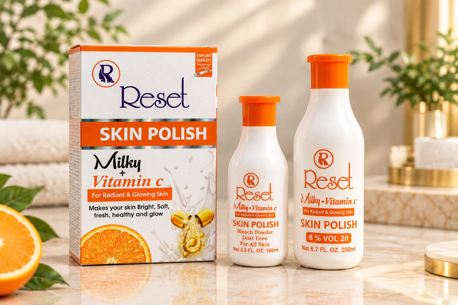 Reset Milky + Vitamin C Skin Polish